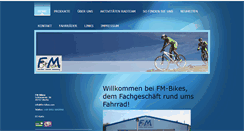 Desktop Screenshot of fm-bikes.com